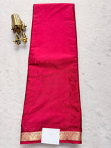 Premium Semi Mysore Silk Small Border - SogaSaree Handlooms