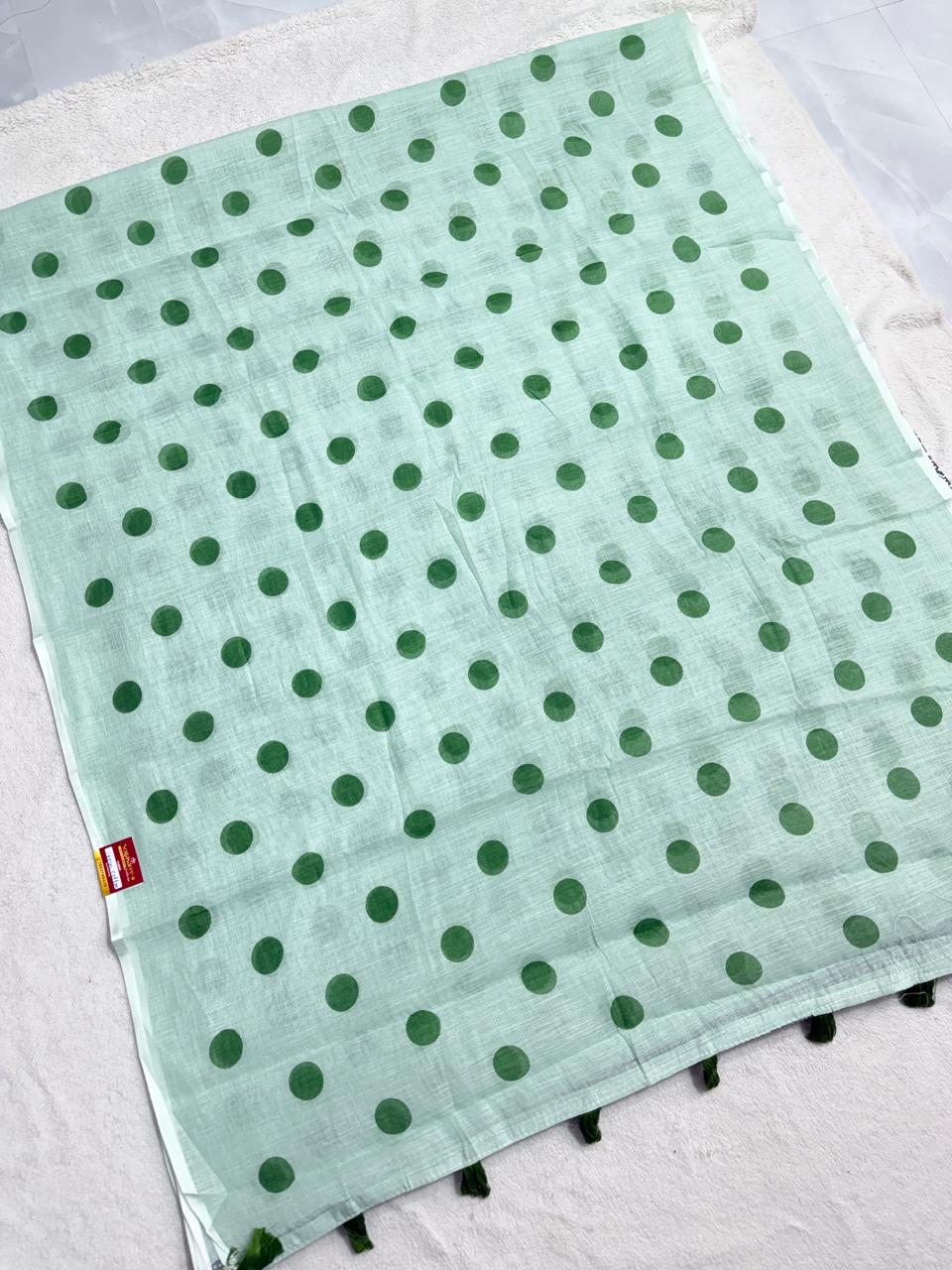 Lenin Polka Dots Saree