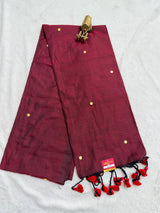 Khadi Cotton with Ginni Work Saree