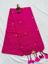 Khadi Cotton with Ginni Work Saree