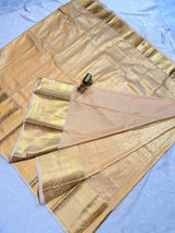 Semi Kanchi Pattu Saree - SogaSaree Handlooms