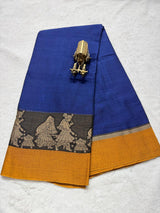 Pure NarayanaPet Cotton Plain Sarees with Big Borders