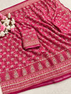 Kareena Kapoor inspired Georgette Saree with Mirror and cutdana Work - SogaSaree Handlooms