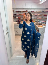 Mul Chanderi Dress