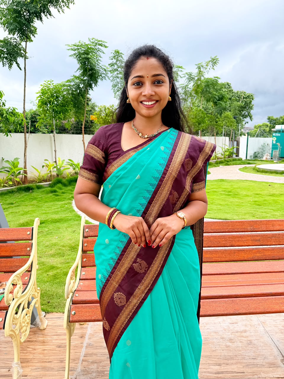 Premium Semi Gadwal Saree