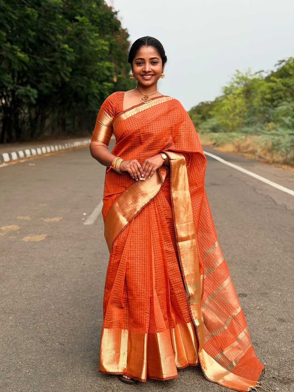 Chanderi Silk Pattu Saree