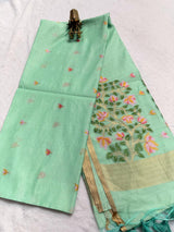 Chanderi Jamdhani Sarees - SogaSaree Handlooms