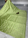 Mango Silk Embroidwery work saree - SogaSaree Handlooms
