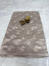 Mango Silk Embroidwery work saree - SogaSaree Handlooms