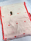 Lenin Saree Lotus flower