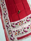 Crepe Silk with Patola design Saree.