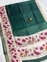 Crepe Silk with Patola design Saree.