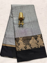 Pure NarayanaPet Cotton Plain Sarees with Big Borders
