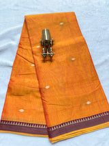 Pure NarayanaPet Cotton Small Border Sarees with Buti's