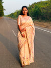 Mangalagiri Pattu Embroidery Work Saree