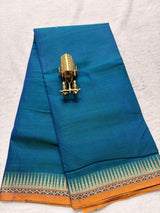 Pure NarayanaPet Cotton Plain Sarees with Small Borders