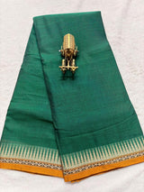 Pure NarayanaPet Cotton Plain Sarees with Small Borders