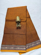 Pure NarayanaPet Cotton Plain Sarees with Small Borders