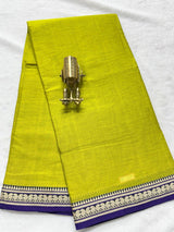 Pure NarayanaPet Cotton Plain Sarees with Small Borders