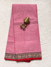 Pure NarayanaPet Samantha Cotton Check Sarees with Small Borders